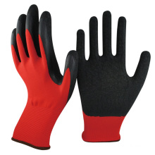 NMSAFETY 13g rouge latex travail travail jardin utilisation gants